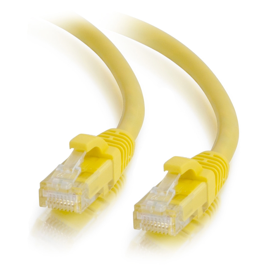 C2G 7ft (2.1m) Cat6a Snagless Unshielded UTP Ethernet Network Patch Cable - Yellow - RJ45 - M/M