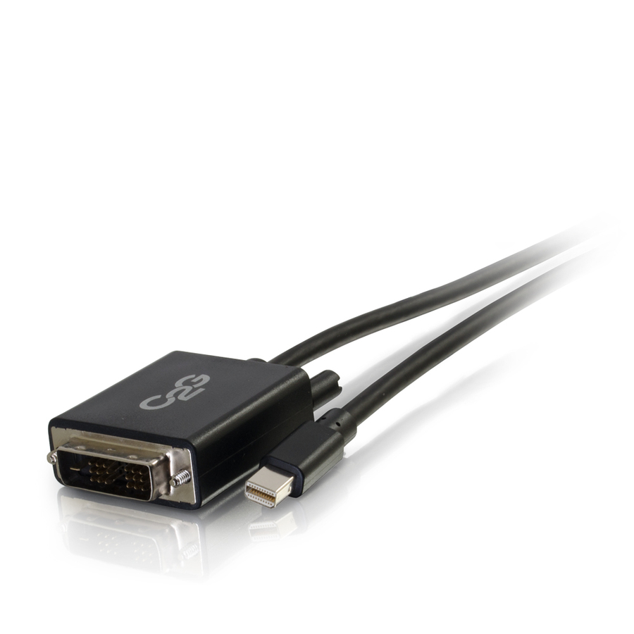 C2G 6ft Mini DisplayPort to DVI Adapter Cable - M/M