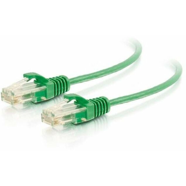 On-Q Q-Series 28 AWG Cat6 Patch Cable, Green, 5 Ft