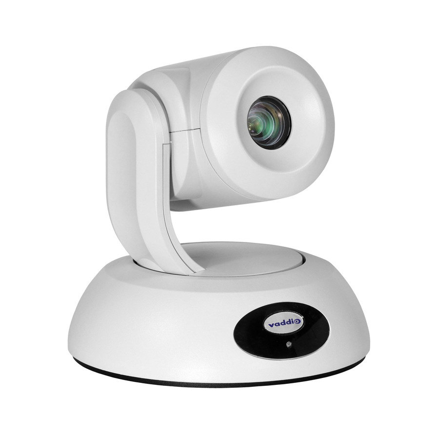Vaddio RoboSHOT 30E USB PTZ Camera - For Video Conferencing - 30x Optical Zoom - White