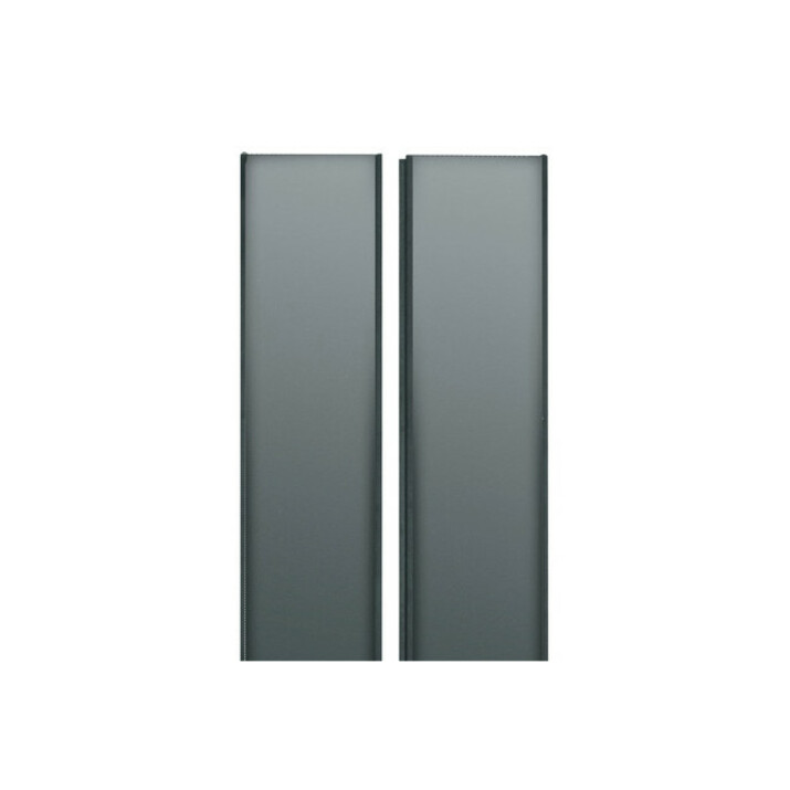 Middle Atlantic Split Solid Rear Door, 45 RU WMRK Racks, W/Handle Knockout
