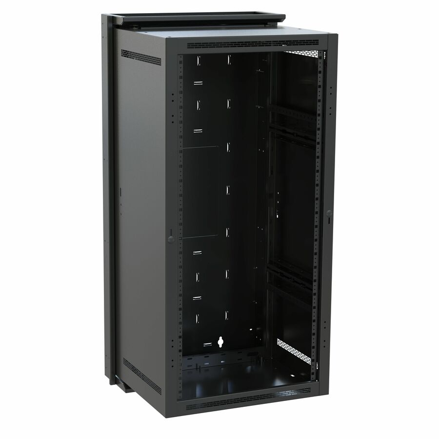 Middle Atlantic DWR 24RU Pivoting Wall Mount Rack - No Front Door - 22in Depth Wall Mount Cabinet - TAA Compliant