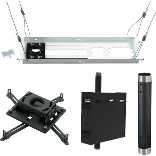 Chief KITPS012C Ceiling Mount for Projector - Black