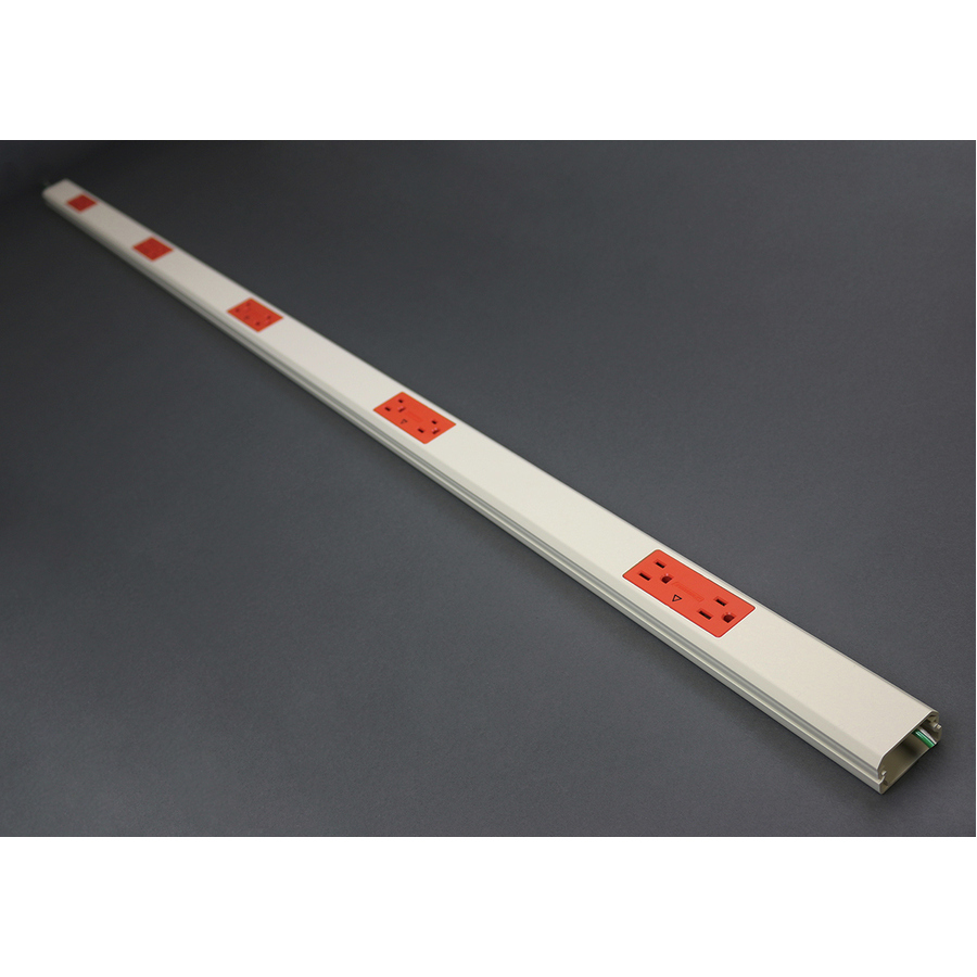 Wiremold NM20IG512 Nonmetallic Plugmold Multioutlet System