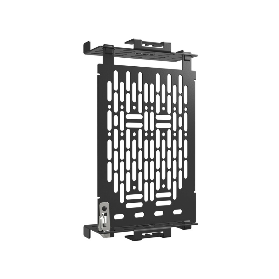 Chief Lever Lock Plate - For In-Wall Storage Box - Black