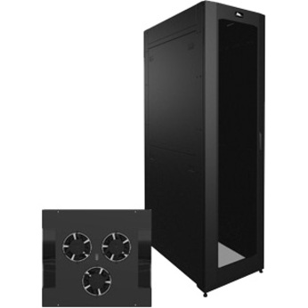 Middle Atlantic 45RU SNE Server Rack - 24in Width Server Data Rack - 36in Depth Data Rack Cabinet - Front to top airflow