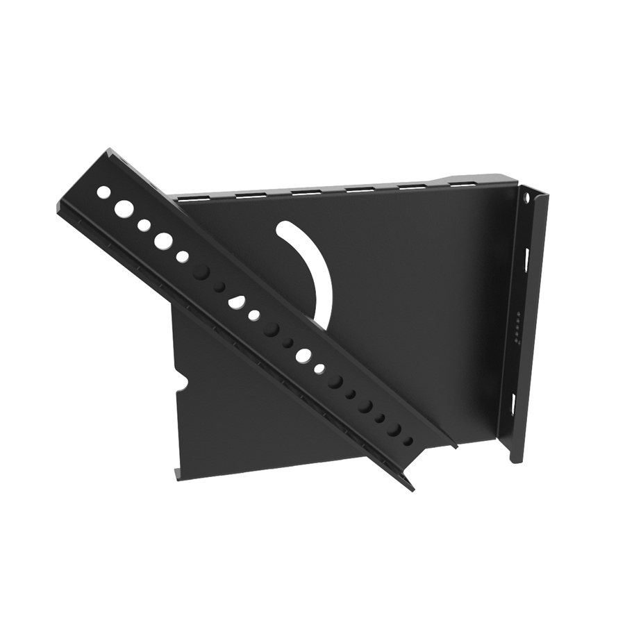On-Q VWM-PIV-2RU Mounting Rail Kit for Patch Panel - Black - TAA Compliant