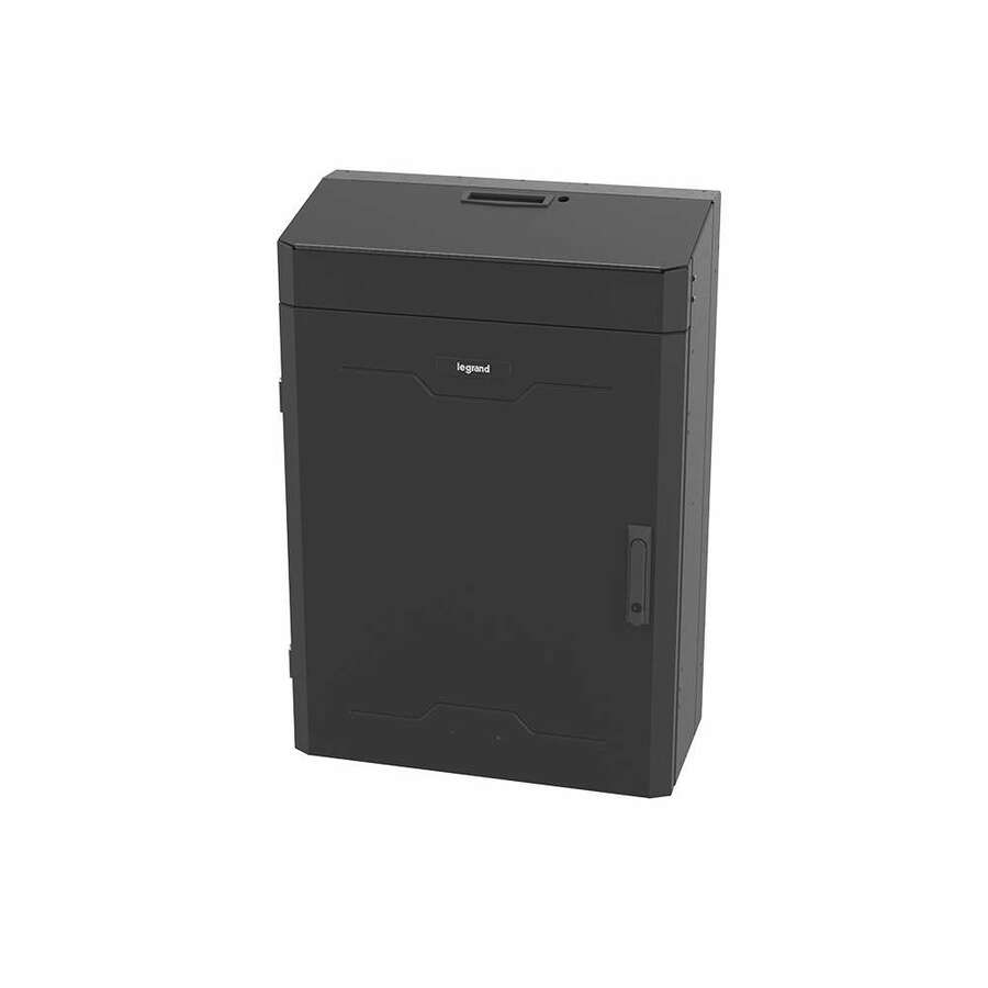 C2G 8RU Vertical Wall-Mount Cabinet with Split Door - 36in Height TAA