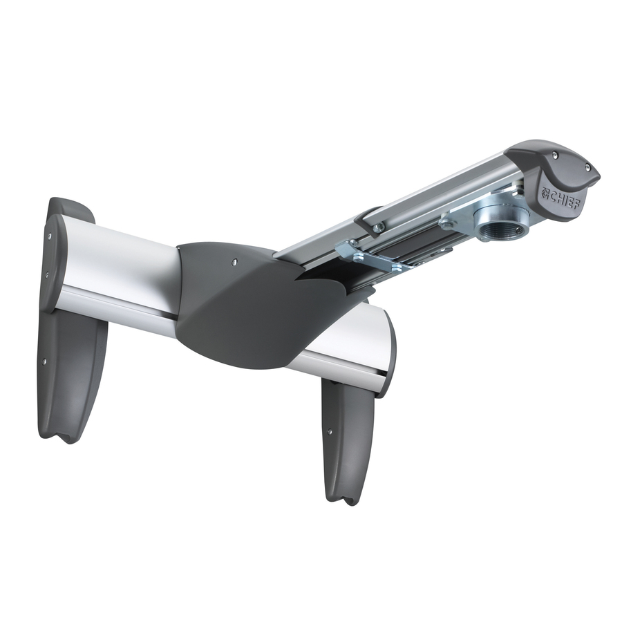 Chief Heavy Duty Dual Stud Wall Mount Accessory - Silver