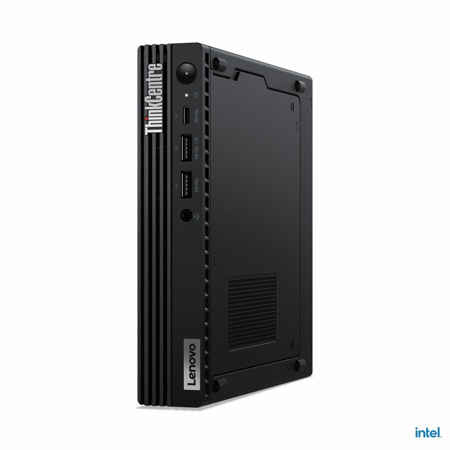 Lenovo ThinkCentre M90q Gen 3 11U6S3P600 Desktop Computer - Intel Core i5 12th Gen i5-12500T - vPro Technology - 8 GB - 256 GB SSD - Tiny - Black