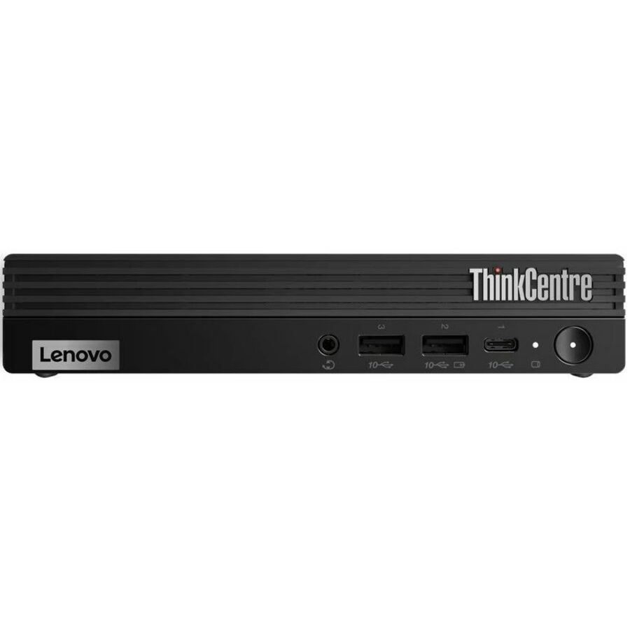 Lenovo ThinkCentre M75q Gen 5 12RQ000PUS Desktop Computer - AMD Ryzen 3 PRO 8300GE - 16 GB - 1 TB SSD - Tiny - Black