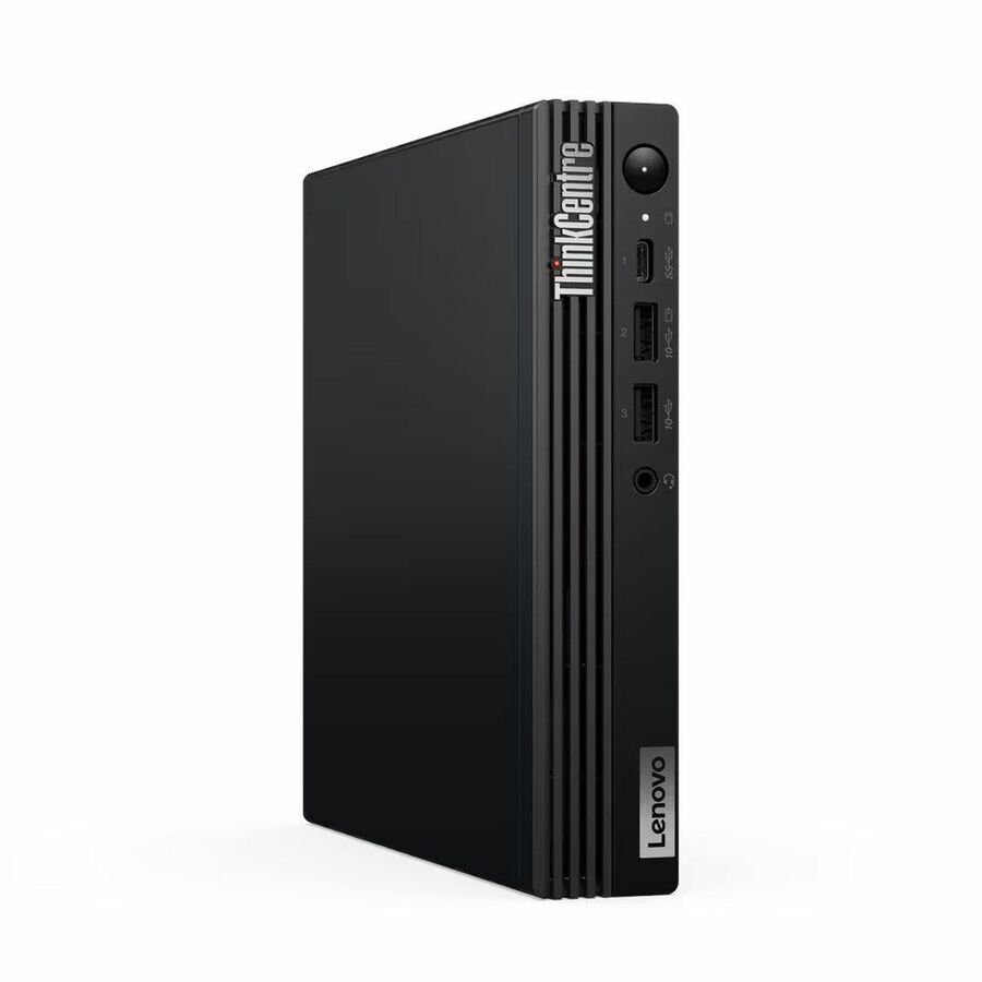 Lenovo ThinkCentre M70q Gen 5 12TD001VUS Desktop Computer - Intel Core i5 14th Gen i5-14500T - vPro Technology - 8 GB - 256 GB SSD - Tiny - Black