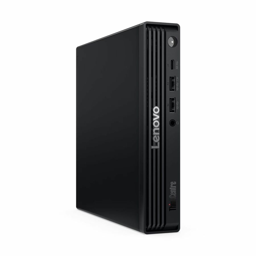 Lenovo ThinkCentre M70q Gen 6 13A4002DUS Desktop Computer - Intel Core Ultra 7 265T - 16 GB - 512 GB SSD - Tiny - Black