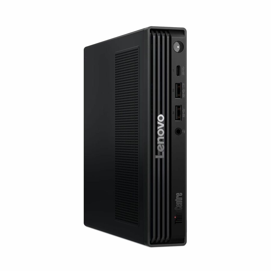 Lenovo ThinkCentre M90q Gen 6 13AC001VUS Desktop Computer - Intel Core Ultra 7 265 - 8 GB - 256 GB PCI Express NVMe 4.0 x4 SSD - Tiny - Black
