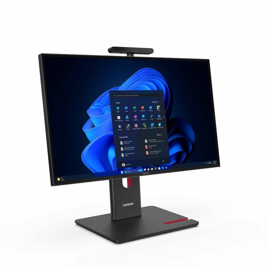 Lenovo ThinkCentre M90a Gen 6 13AT0032US All-in-One Computer - Intel Core Ultra 7 Series 2 2nd Gen 265 - vPro Technology - 32 GB - 1 TB PCI Express NVMe 4.0 x4 SSD - 23.8" Full HD - Desktop - Black