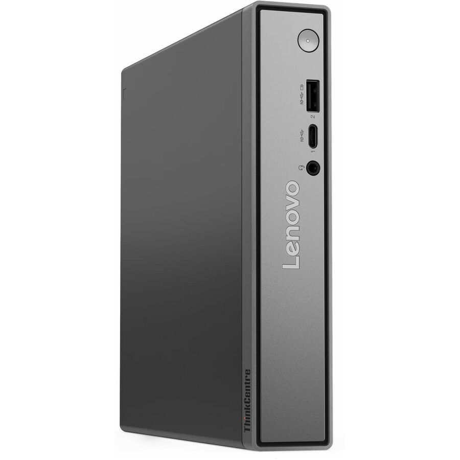 Lenovo ThinkCentre neo 55q Gen 6 13GN0015US Desktop Computer - AMD Ryzen 5 220 - 8 GB - 256 GB PCI Express NVMe 4.0 x4 SSD - Tiny - Black
