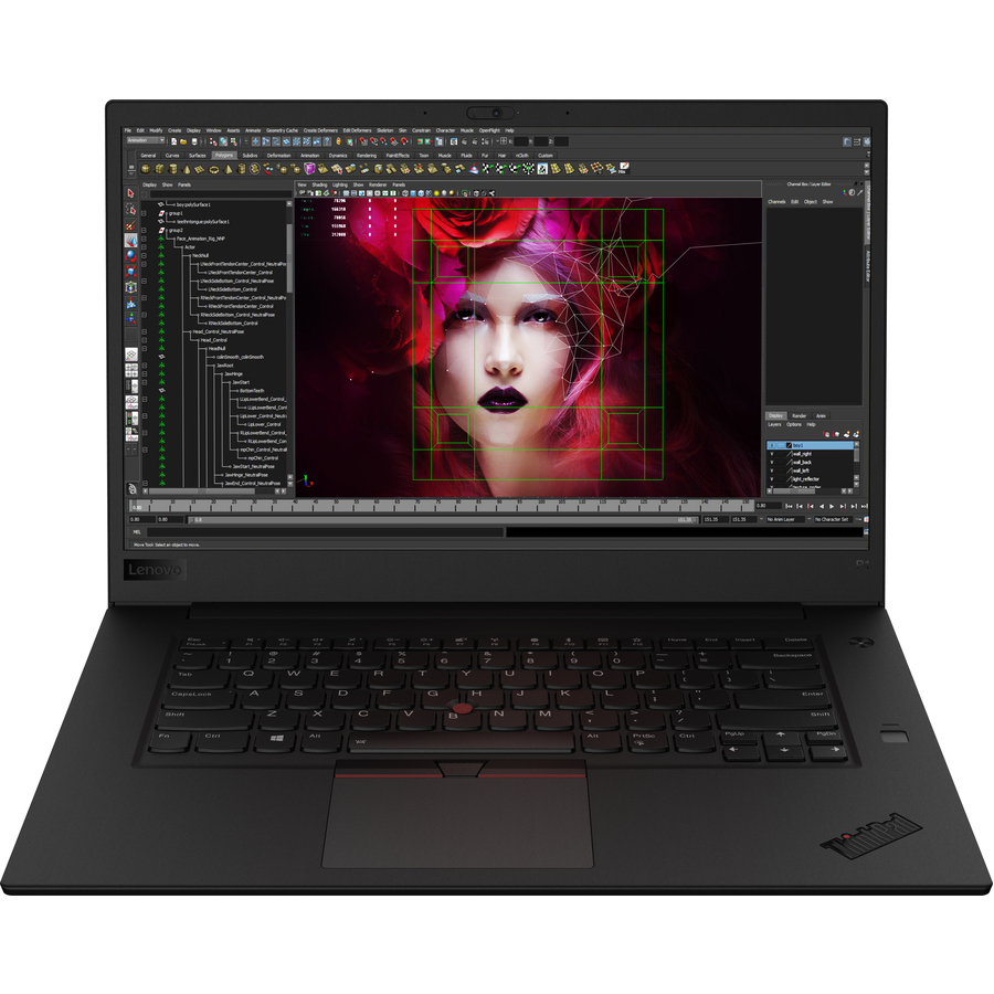 Lenovo ThinkPad P1 20MD0026US 15.6" Mobile Workstation - Full HD - Intel Core i7 8th Gen i7-8850H - vPro Technology - 16 GB - 1 TB SSD - English Keyboard