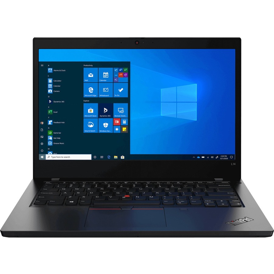 Lenovo ThinkPad L14 Gen2 20X100G9US 14" Notebook - Full HD - 1920 x 1080 - Intel Core i3 11th Gen i3-1115G4 Dual-core (2 Core) 3GHz - 8GB Total RAM - 256GB SSD - Black - no ethernet port - not compatible with mechanical docking stations, only supports cable docking