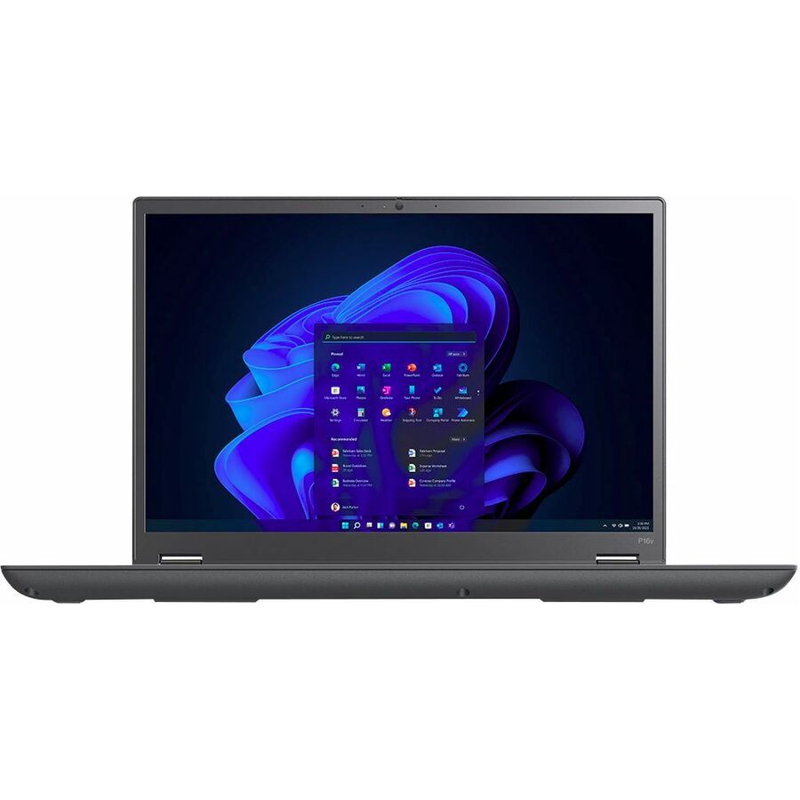 Lenovo ThinkPad P16v Gen 1 21FC0028US 16" Mobile Workstation - 4G - WUXGA - Intel Core i9 13th Gen i9-13900H - vPro Technology - 16 GB - 512 GB SSD - English Keyboard - Thunder Black