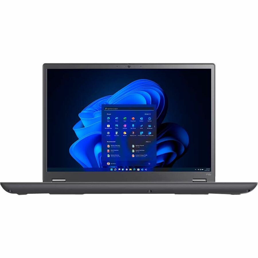 Lenovo ThinkPad P16v Gen 1 21FE001LUS 16" Mobile Workstation - WUXGA - AMD Ryzen 7 PRO 7840HS - 16 GB - 512 GB SSD - English Keyboard - Thunder Black
