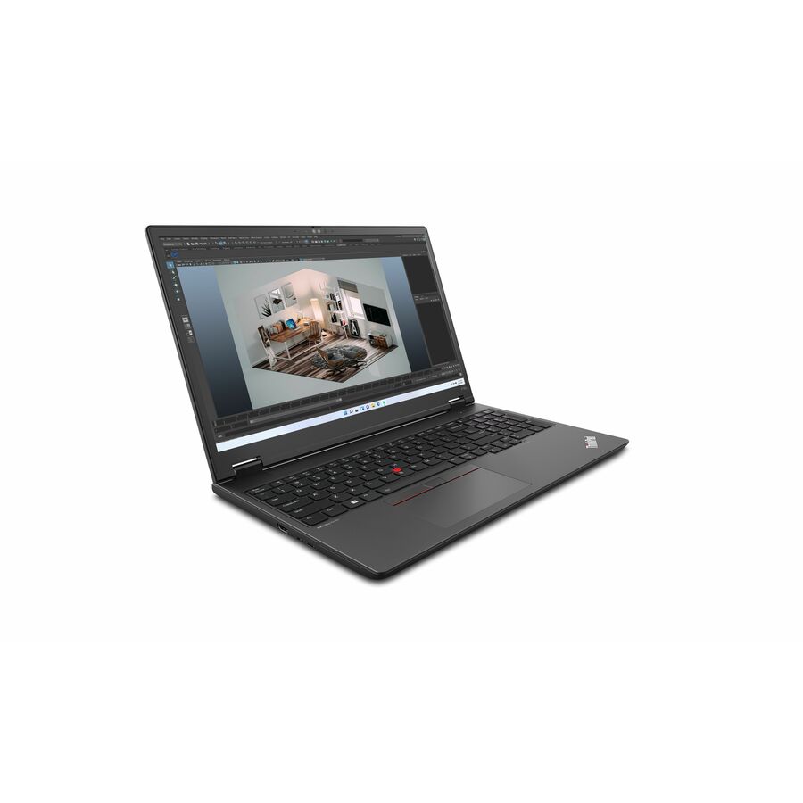 Lenovo ThinkPad P16v Gen 1 21FE0025US 16" Mobile Workstation - WUXGA - AMD Ryzen 5 PRO 7640HS - 32 GB - 1 TB SSD - English Keyboard - Thunder Black