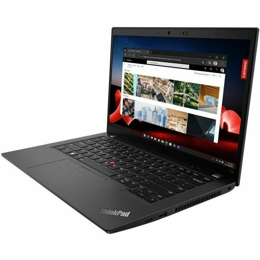 Lenovo ThinkPad L14 Gen 4 21H50038US 14" Touchscreen Notebook - Full HD - 60 Hz - AMD Ryzen 7 PRO 7730U - 16 GB - 512 GB SSD - English (US) Keyboard - Thunder Black