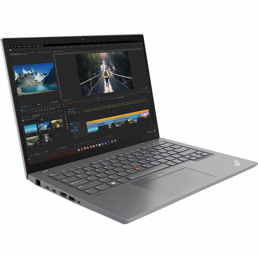 Lenovo ThinkPad T14 Gen 4 21HD002AUS 14" Touchscreen Notebook - WUXGA - Intel Core i5 13th Gen i5-1345U - vPro Technology - 16 GB - 512 GB SSD - English Keyboard - Storm Gray