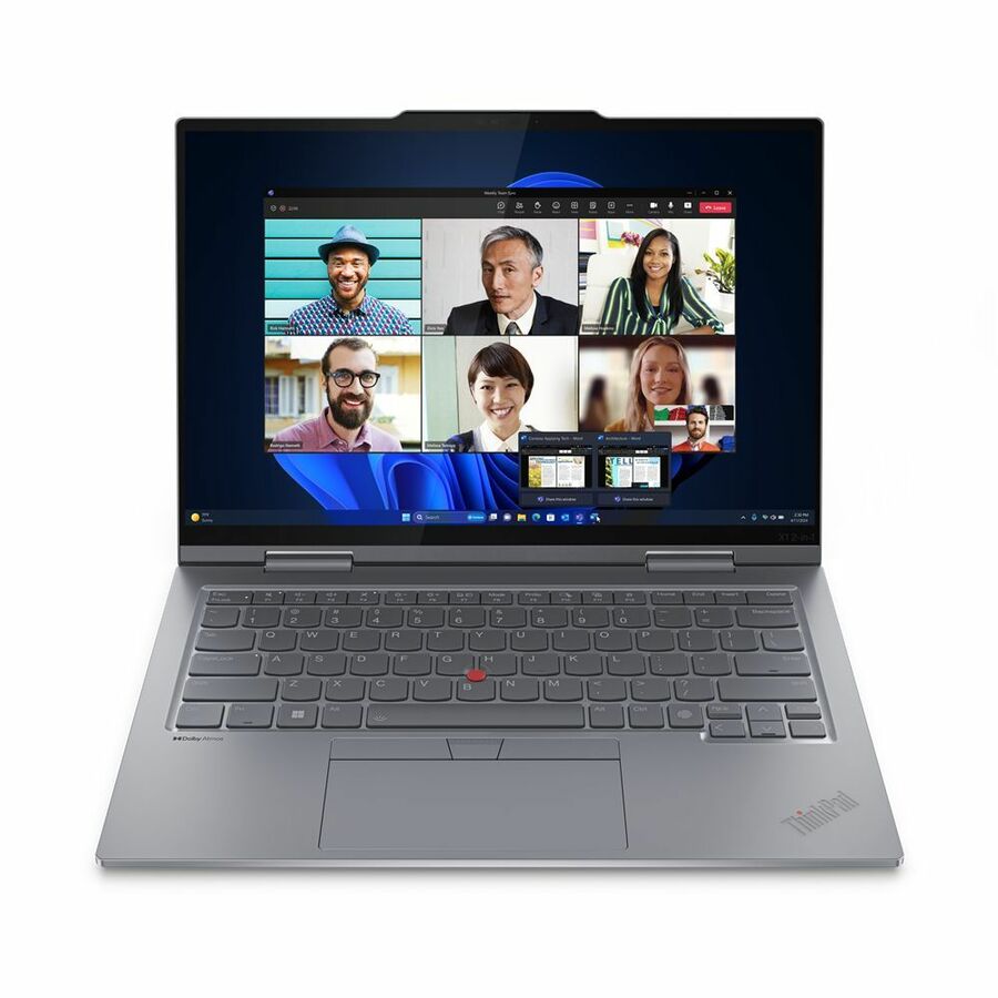Lenovo ThinkPad X1 Gen 9 21KE005RUS 14" Touchscreen Convertible 2 in 1 Notebook - WUXGA - 60 Hz - Intel Core Ultra 5 135U - vPro Technology - Intel Evo Platform - 16 GB - 512 GB SSD - English Keyboard - Gray