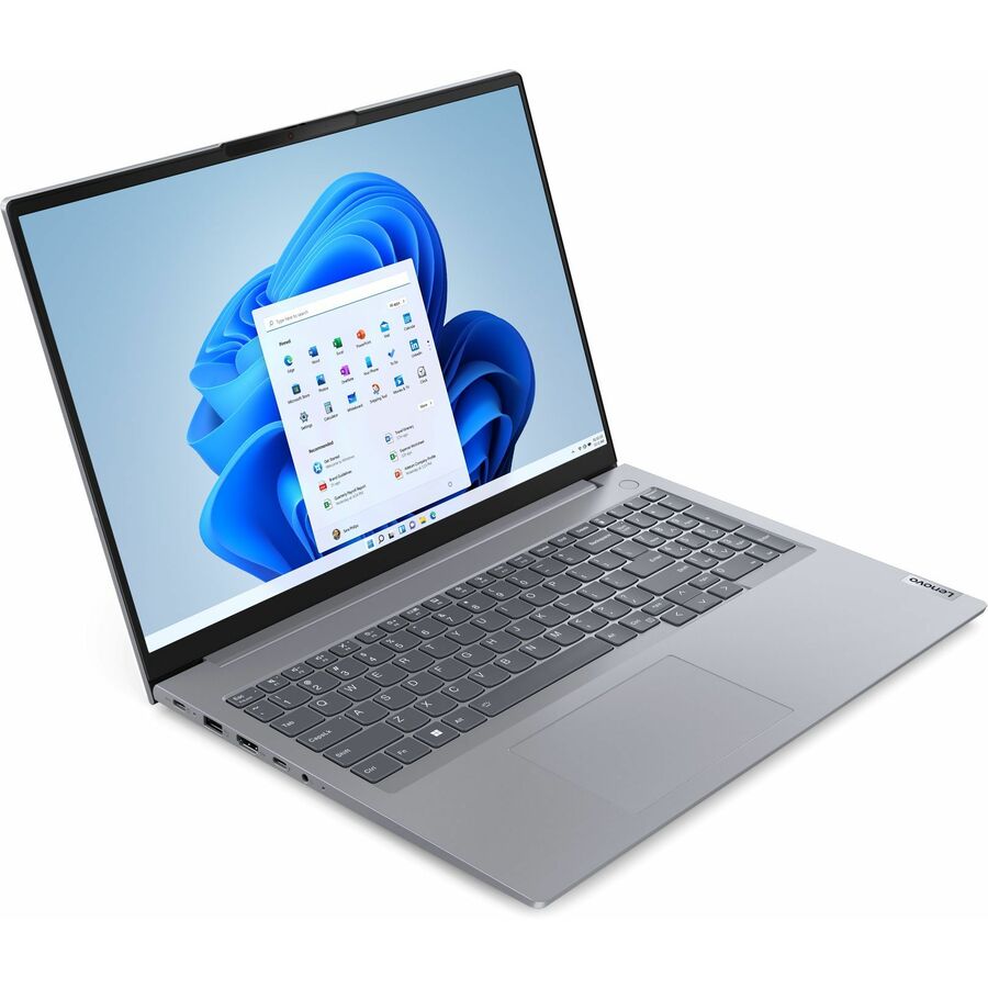 Lenovo ThinkBook 16 G7 IML 21MS0066US 16" Touchscreen Notebook - WUXGA - 60 Hz - Intel Core Ultra 7 155U - 16 GB - 512 GB SSD - English (US) Keyboard - Arctic Gray
