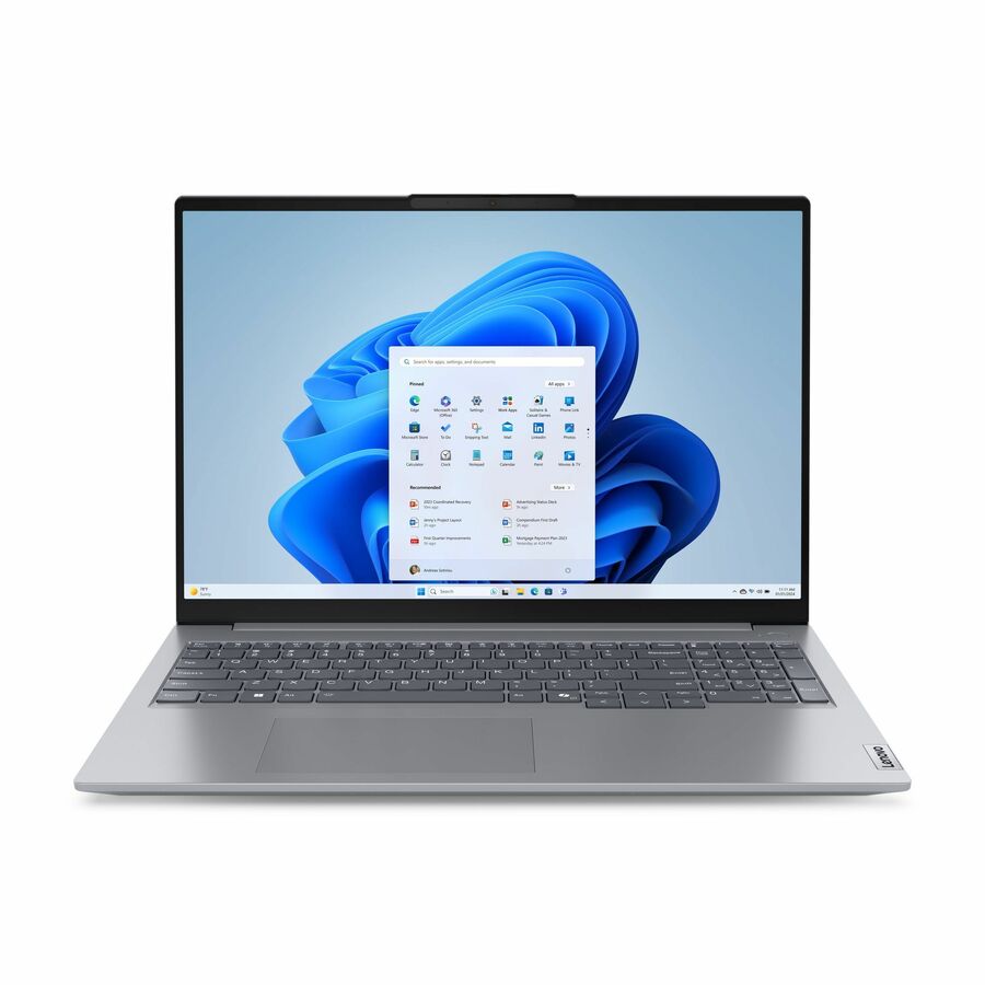 Lenovo ThinkBook 16 G7 ARP 21MW00CQUS 16" Notebook - WUXGA - 60 Hz - AMD Ryzen 7 170 - 16 GB - 512 GB SSD - English (US) Keyboard - Gray