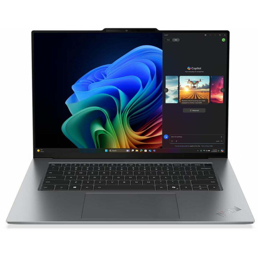 Lenovo ThinkPad X9-15 Gen 1 21Q60025US 15.3" Copilot+ PC Notebook - 2.8K - 120 Hz - Intel Core Ultra 7 268V - vPro Technology - Intel Evo Platform - 32 GB - 1 TB SSD - English Keyboard - Black, Gray