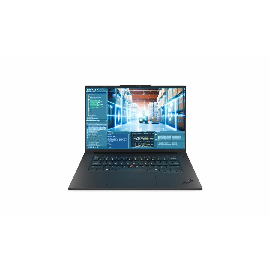 Lenovo ThinkPad P1 Gen 8 21Q8001CUS 16" Mobile Workstation - WUXGA - 60 Hz - Intel Core Ultra 7 255H - Intel Evo Platform - 32 GB - 512 GB SSD - English Keyboard - Smart Card Reader - Black