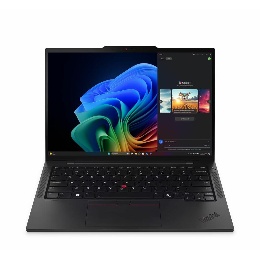 Lenovo ThinkPad T14s Gen 6 21QX00P2US 14" Copilot+ PC Notebook - WUXGA - 60 Hz - Intel Core Ultra 5 226V - 16 GB - 512 GB SSD - English Keyboard - Black