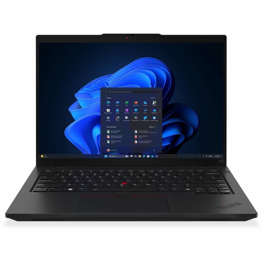 Lenovo ThinkPad L14 Gen 6 21S60031US 14" Notebook - WUXGA - 60 Hz - Intel Core Ultra 7 2nd Gen 255U - 32 GB - 512 GB SSD - English Keyboard - Black