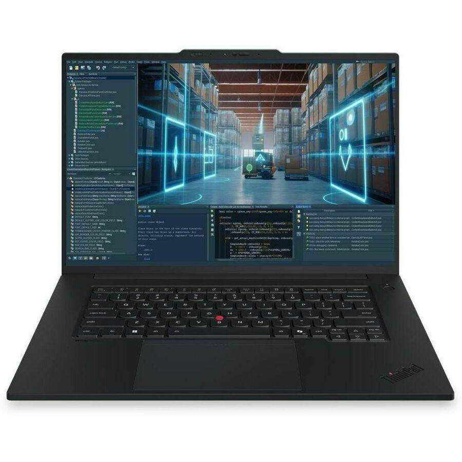 Lenovo ThinkPad P1 Gen 9 21UE0013US 16" Copilot+ PC Mobile Workstation - WQUXGA - 60 Hz - Intel Core Ultra X9 Series 3 388H - vPro Technology - 32 GB - 1 TB SSD - English (US) Keyboard - Black