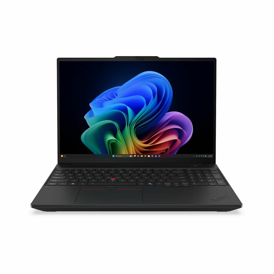 Lenovo ThinkPad T16 Gen 5 21WT000GUS 16" Touchscreen Copilot+ PC Notebook - WUXGA - 60 Hz - Intel Core Ultra 7 Series 3 365 - vPro Technology - 32 GB - 512 GB SSD - English Keyboard - Black