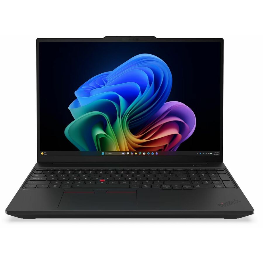 Lenovo ThinkPad T16 Gen 5 21WX002NUS 16" Copilot+ PC Notebook - WUXGA - 60 Hz - AMD Ryzen AI 7 PRO Ryzen AI PRO 400 Series 450 - 16 GB - 512 GB SSD - English Keyboard - Black