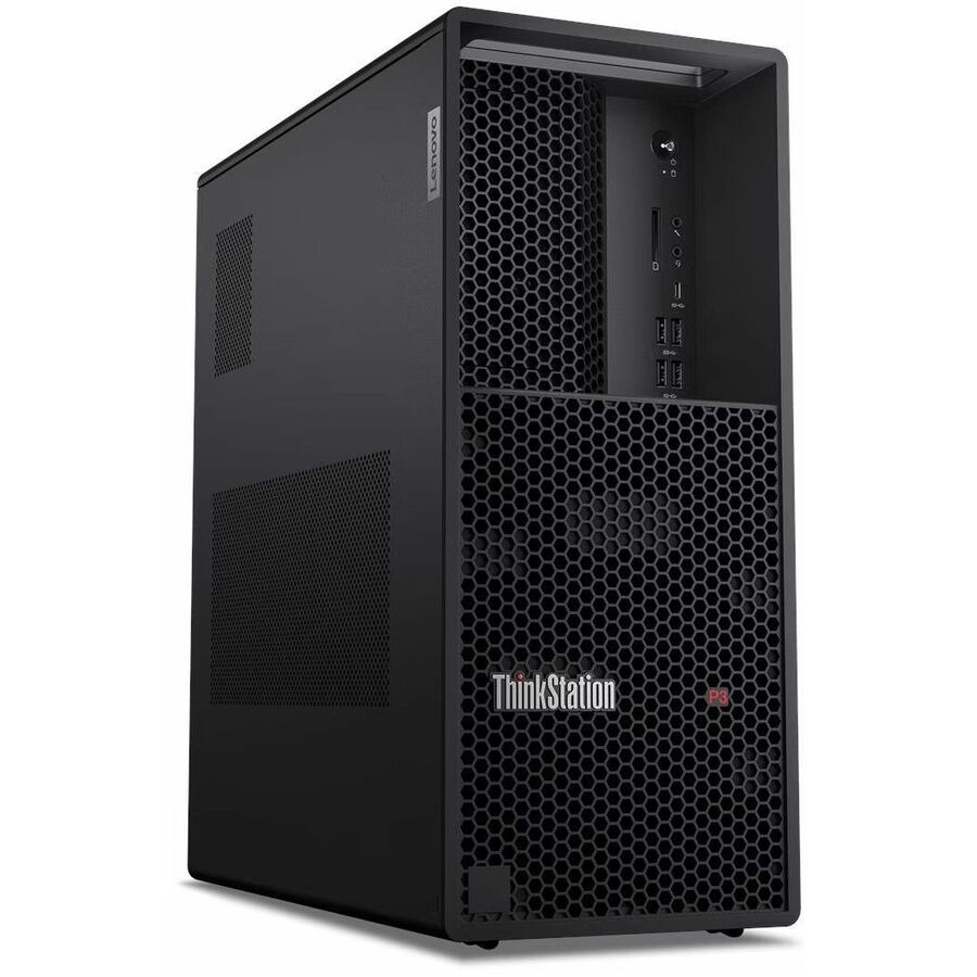 Lenovo ThinkStation P3 30GS00HTUS Workstation - 1 x Intel Core i5 14th Gen i5-14500 - vPro Technology - 32 GB - 1 TB SSD - Tower