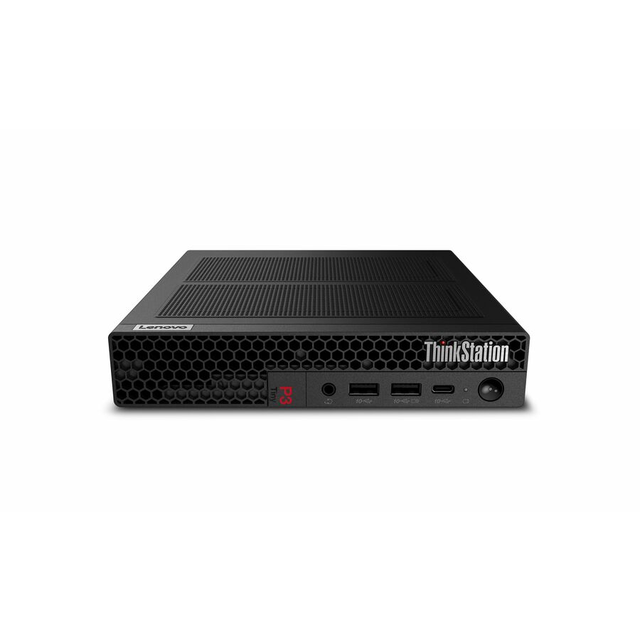 Lenovo ThinkStation P3 30H00071US Workstation - 1 Core i9 14th Gen i9-14900 - vPro Technology - 32 GB - 1 TB SSD - Tiny - Black