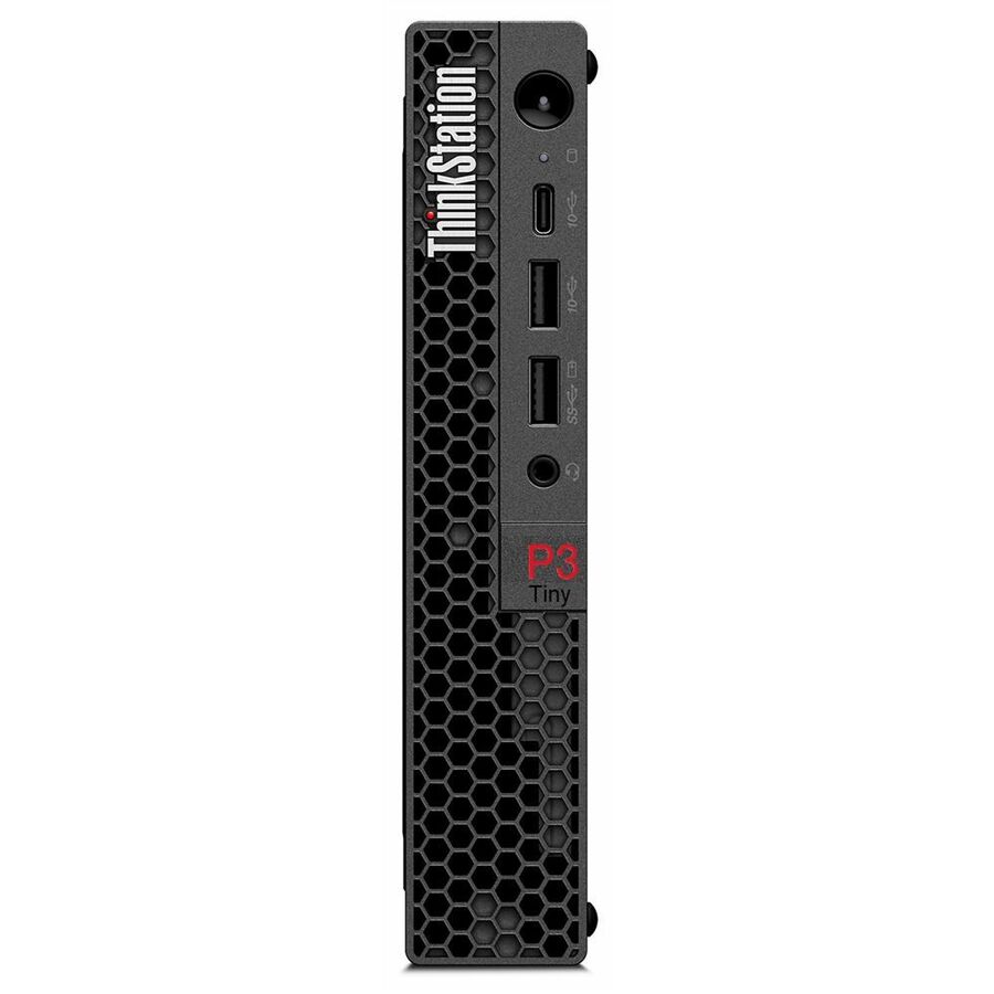 Lenovo ThinkStation P3 30H00078US Workstation - 1 Core i5 14th Gen i5-14500 - vPro Technology - 32 GB - 1 TB SSD - Tiny - Black