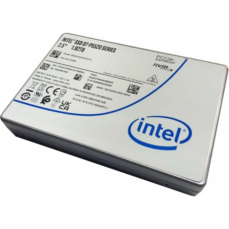 Lenovo P5520 1.92 TB Solid State Drive - 3.5" - U.2 (PCI Express NVMe 4.0 x4) - Read Intensive