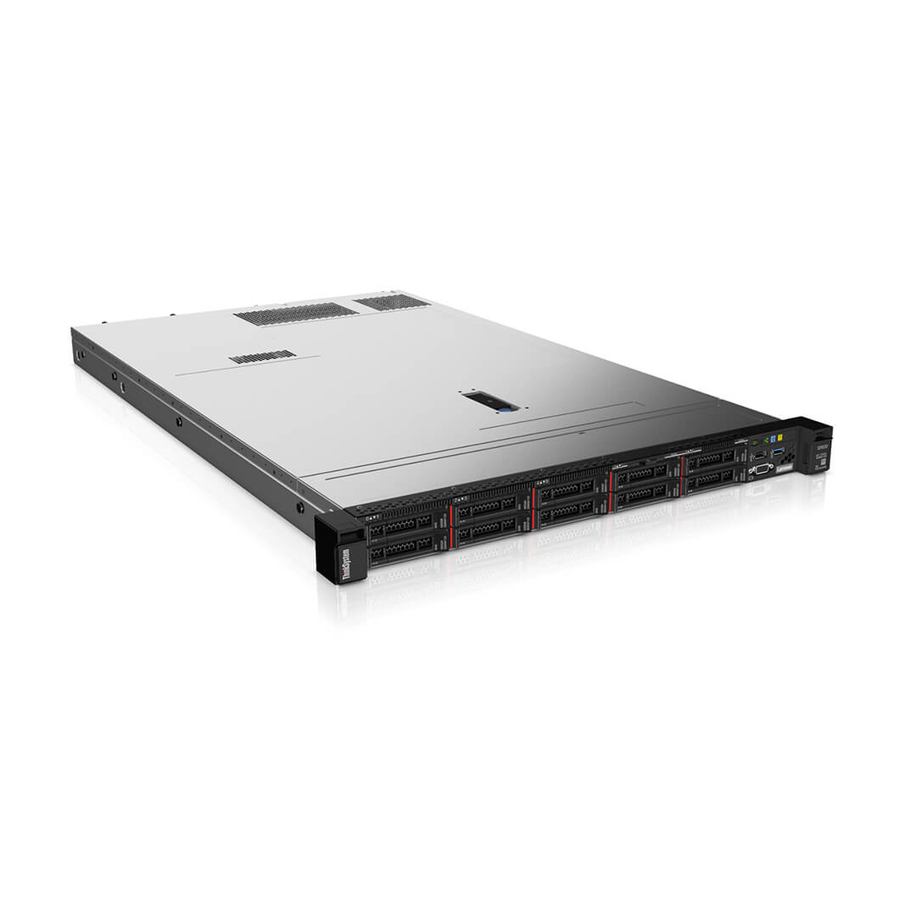 Lenovo ThinkSystem SR630 V3 7D73A05PNA 1U Rack Server - 1 Xeon Silver 4514Y 2 GHz - 32 GB RAM - Serial ATA/600 Controller