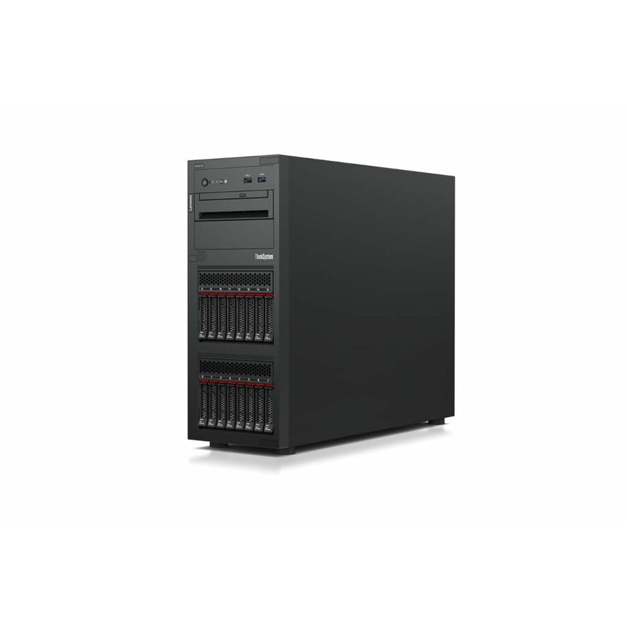 Lenovo ThinkSystem ST250 V3 7DCEA02CNA Tower Server - 1 x Intel Xeon E-2488 3.20 GHz - 16 GB RAM - Serial ATA/600 Controller