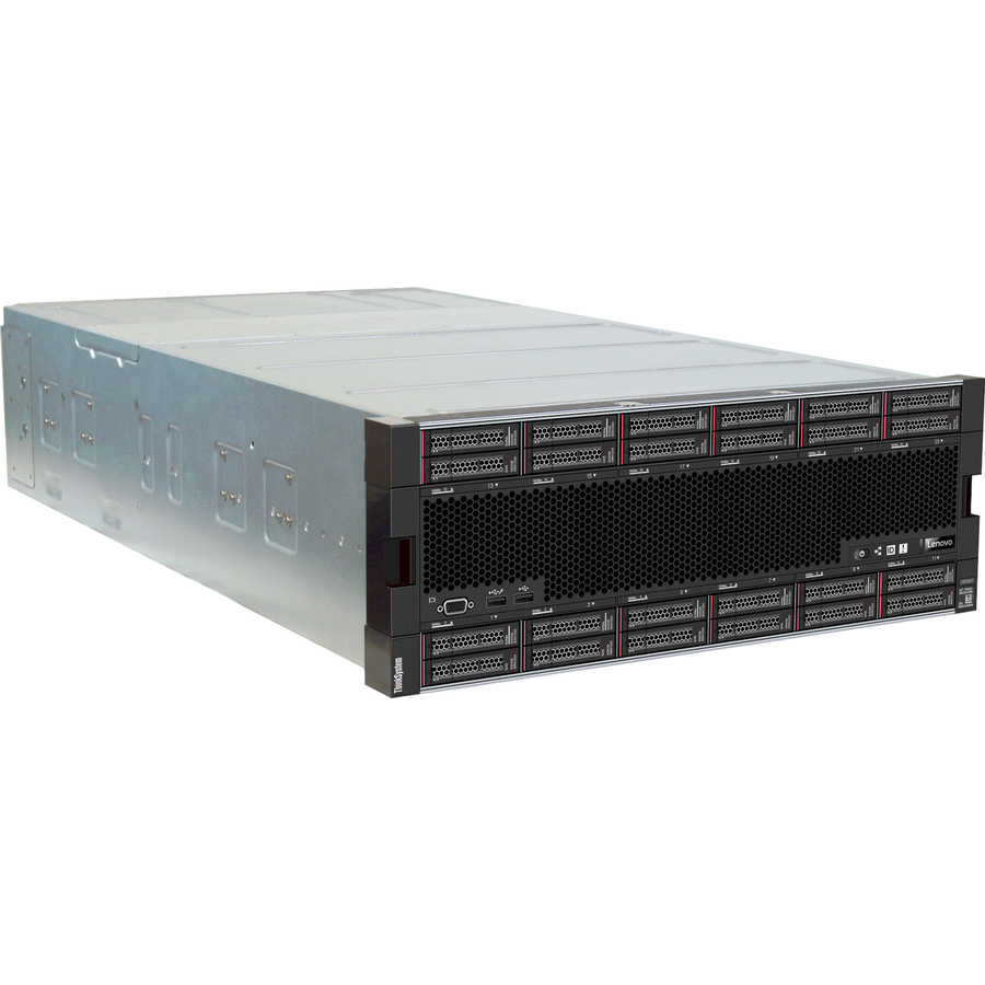Lenovo ThinkSystem SR950 7X12A02XNA 4U Rack Server - 8 Xeon Platinum 8260 2.40 GHz - 256 GB RAM - 12Gb/s SAS, Serial ATA/600 Controller