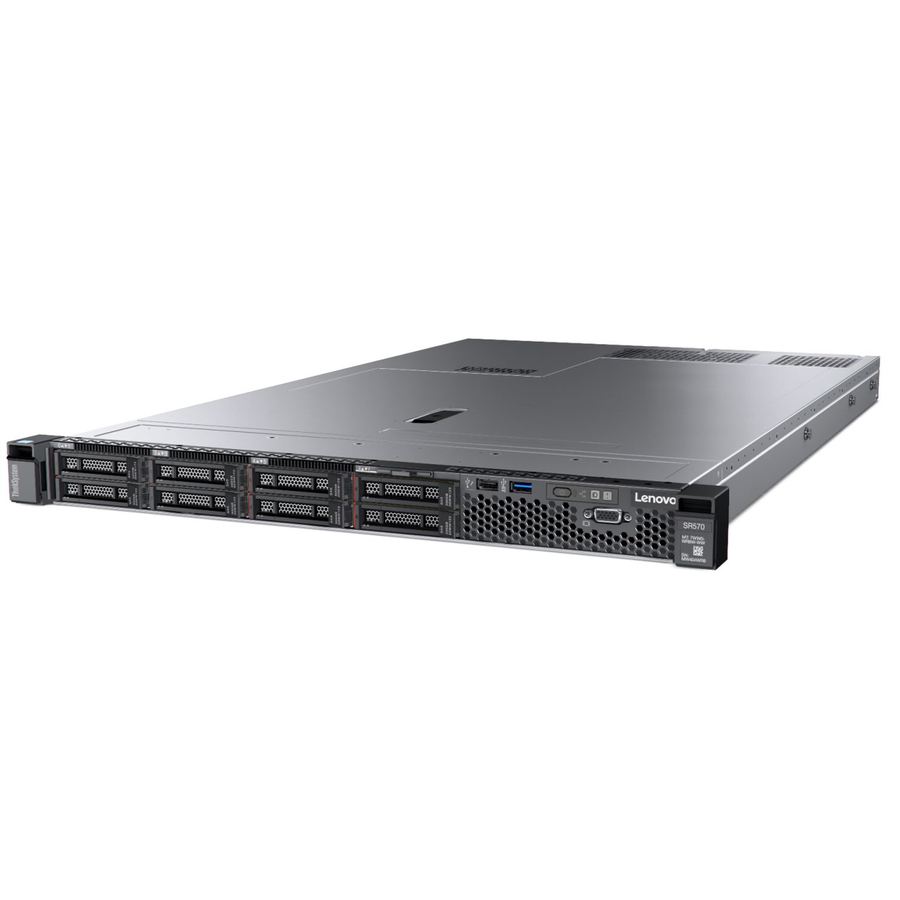 Lenovo ThinkSystem SR570 7Y03A06ENA 1U Rack Server - Xeon Silver 4210 2.20 GHz - 16 GB RAM - Serial ATA/600 Controller