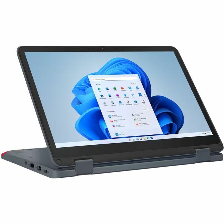 Lenovo 500w Yoga Gen 4 82VQ000EUS 12.2" Touchscreen Convertible 2 in 1 Notebook - WUXGA - 60 Hz - Intel N-Series N100 - 4 GB - 128 GB SSD - English Keyboard - Slate Gray