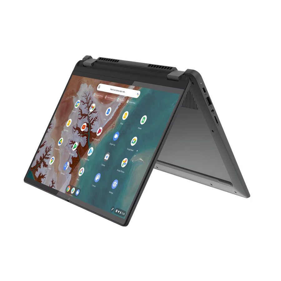 Lenovo Flex5 Chrome 14IAU 83AJ0001UX 14" Touchscreen Convertible 2 in 1 Chromebook - WUXGA - 60 Hz - Intel Core i5 12th Gen i5-1245U - 16 GB - 256 GB SSD - English (US) Keyboard - Storm Gray