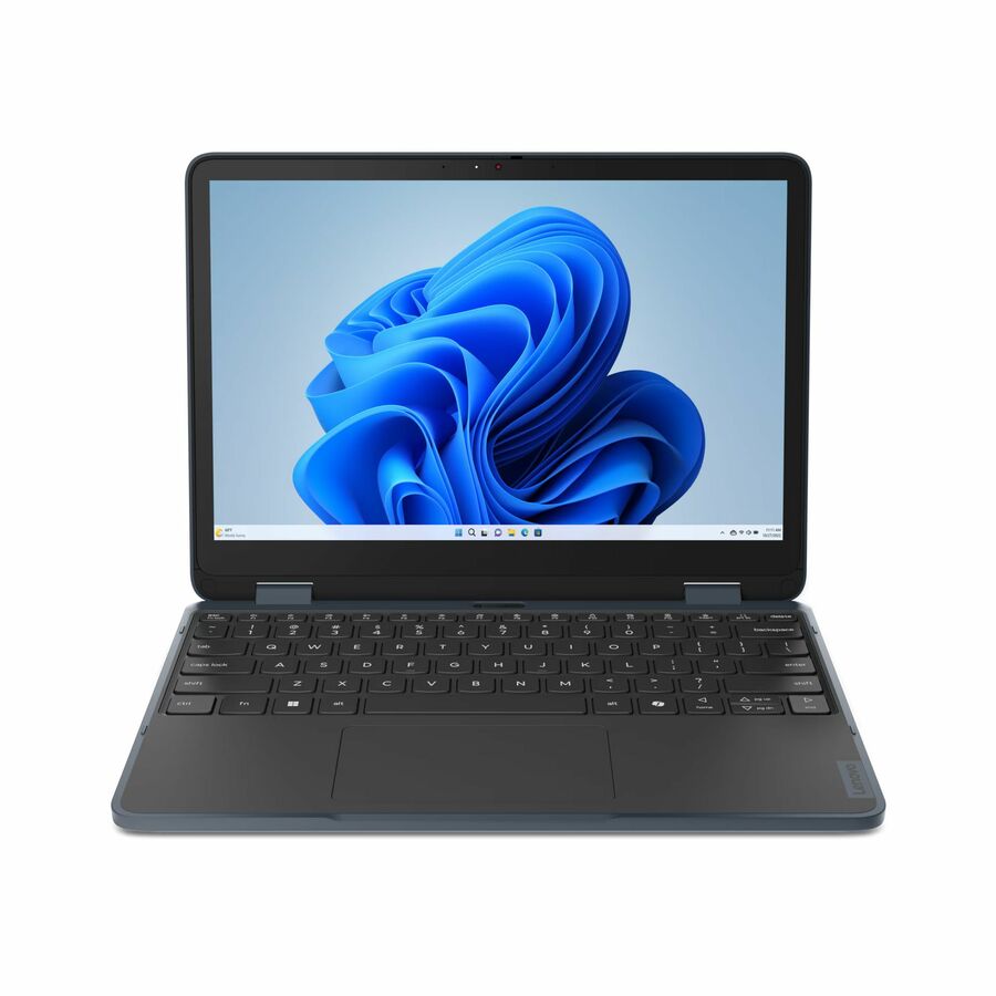 Lenovo 500w Gen 5 83LH0005US 12.2" Touchscreen Convertible 2 in 1 Notebook - WUXGA - 60 Hz - Intel N-Series N150 - 8 GB - 128 GB SSD - English Keyboard - Slate Gray