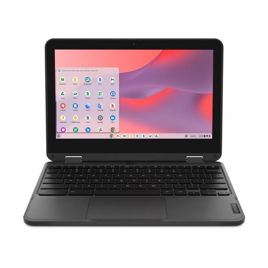 Lenovo 500e Chromebook Gen 4s 83N80001US 11.6" Touchscreen Convertible 2 in 1 Chromebook - HD - 60 Hz - Intel N-Series N250 - 8 GB - 64 GB Flash Memory - English Keyboard - Gray