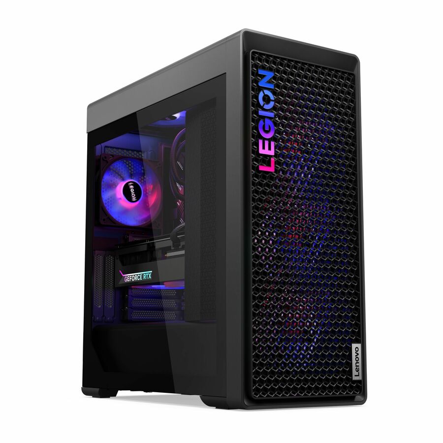 Lenovo Legion T7 34IAS10 90Y600BAUS Gaming Desktop Computer - Intel Core Ultra 7 Series 2 270K PLUS - 32 GB - 1 TB PCI Express NVMe 4.0 x4 SSD - Tower - Storm Gray
